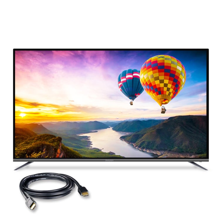  주연전자 UHD HDR 189cm 스마트 TV JYE-DS750U 무결점 + HDMI 케이블, 스탠드형, 방문설치