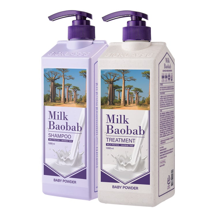 많이 찾는 비오클라쎄 밀크바오밥 베이비파우더 샴푸 1000ml + 트리트먼트 1000ml, 1세트 추천합니다 많이 찾는 비오클라쎄 밀크바오밥 베이비파우더 샴푸 1000ml + 트리트먼트 1000ml, 1세트 추천합니다
