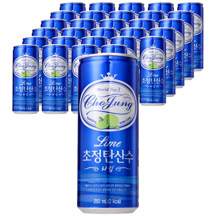 인지도 있는 일화 초정탄산수 라임(탄산음료) 250ml, 30개(로켓배송) ··· 인지도 있는 일화 초정탄산수 라임(탄산음료) 250ml, 30개(로켓배송) ···