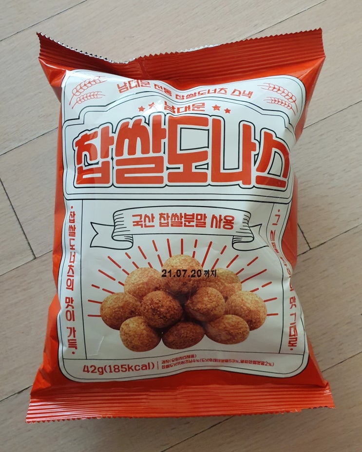  [ 세븐일레븐 ] 국산 찹쌀 분말 사용 / 남대문 찹쌀도나스