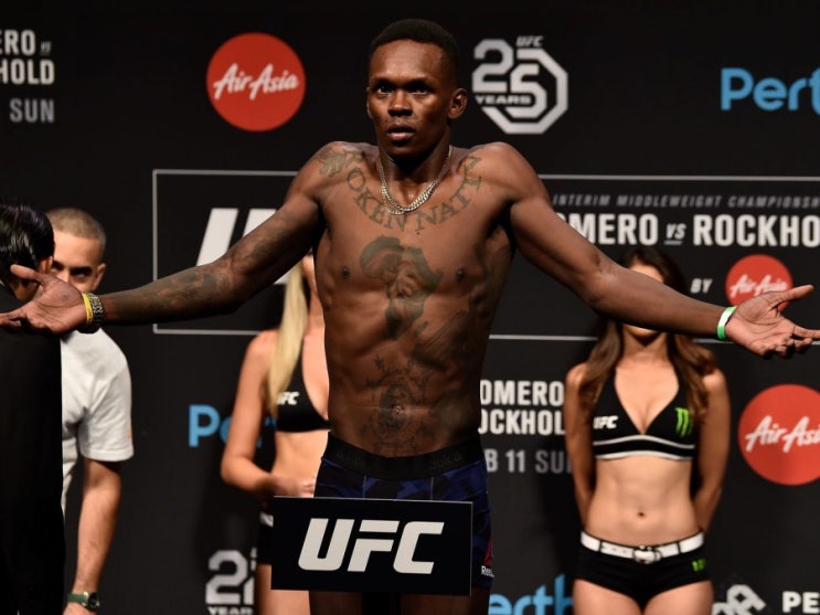 이스라엘 아데사냐: UFC 259 라이트헤비급 타이틀전 체중은 195파운드에 가까울 듯 이스라엘 아데사냐: UFC 259 라이트헤비급 타이틀전 체중은 195파운드에 가까울 듯