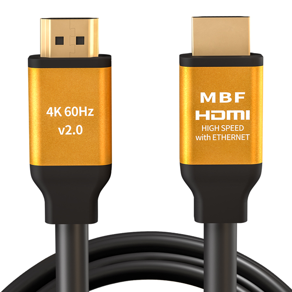 최근 인기있는 엠비에프 미니멀단자 UHD HDMI2.0 골드 모니터케이블 MBF-GSH2010, 1개, 1m(로켓배송) 추천합니다