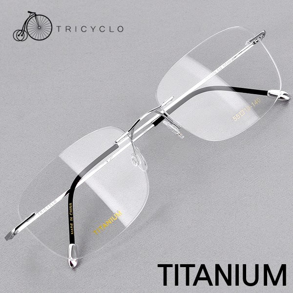 많이 찾는 트리시클로 명품 형상기억합금 IP도금 티타늄 안경테 TLT16010-C12(55) 추천합니다