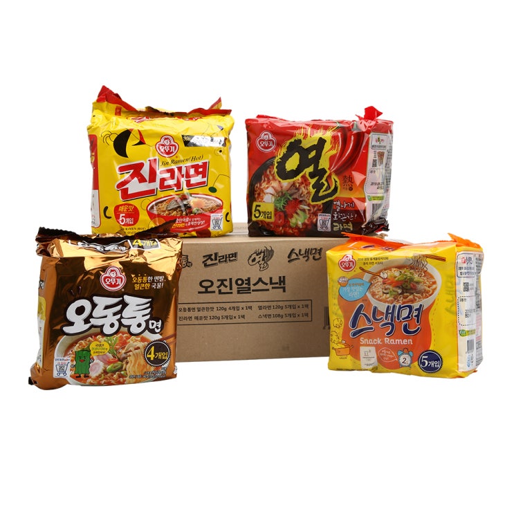 잘팔리는 오뚜기 진라면 매운맛 5p + 오동통면 얼큰한맛 4p + 스낵면 5p + 열라면 5p, 1세트 추천합니다 잘팔리는 오뚜기 진라면 매운맛 5p + 오동통면 얼큰한맛 4p + 스낵면 5p + 열라면 5p, 1세트 추천합니다