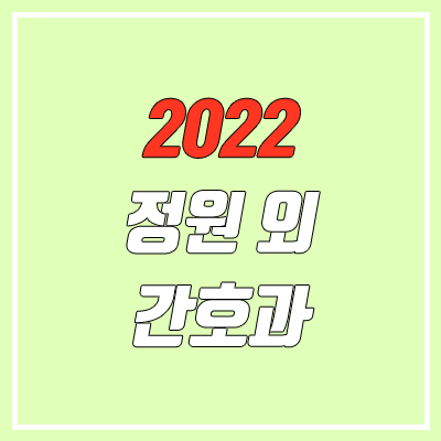 2022 간호과, 보건 계열 대학 안내 (정원 외 전형 기준)