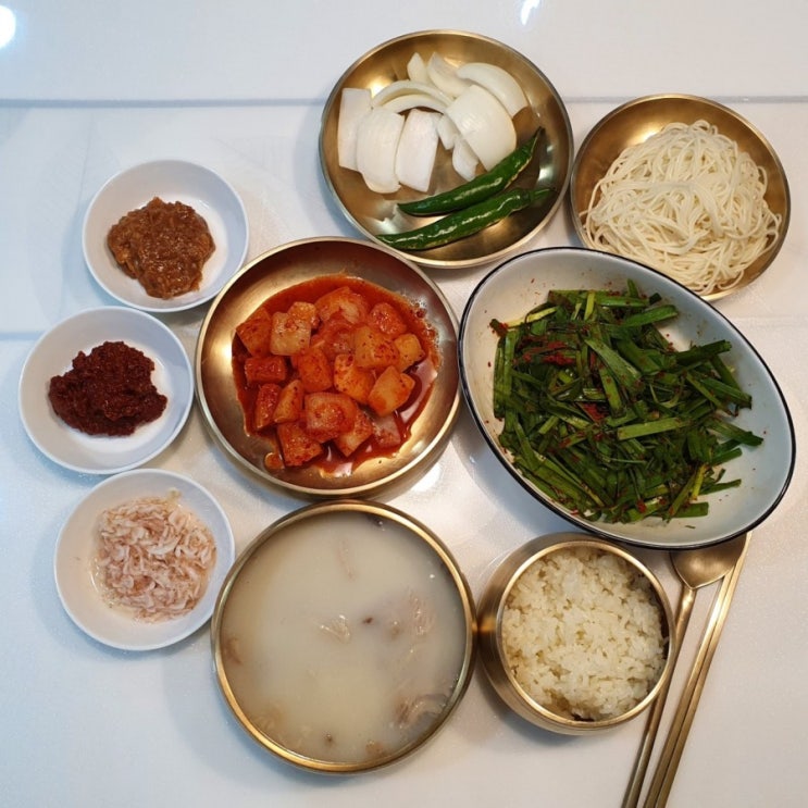 김해 구산동 돼지국밥 맛집 장수촌 포장 리뷰 / 순대국밥.수육백반도 맛있어요.