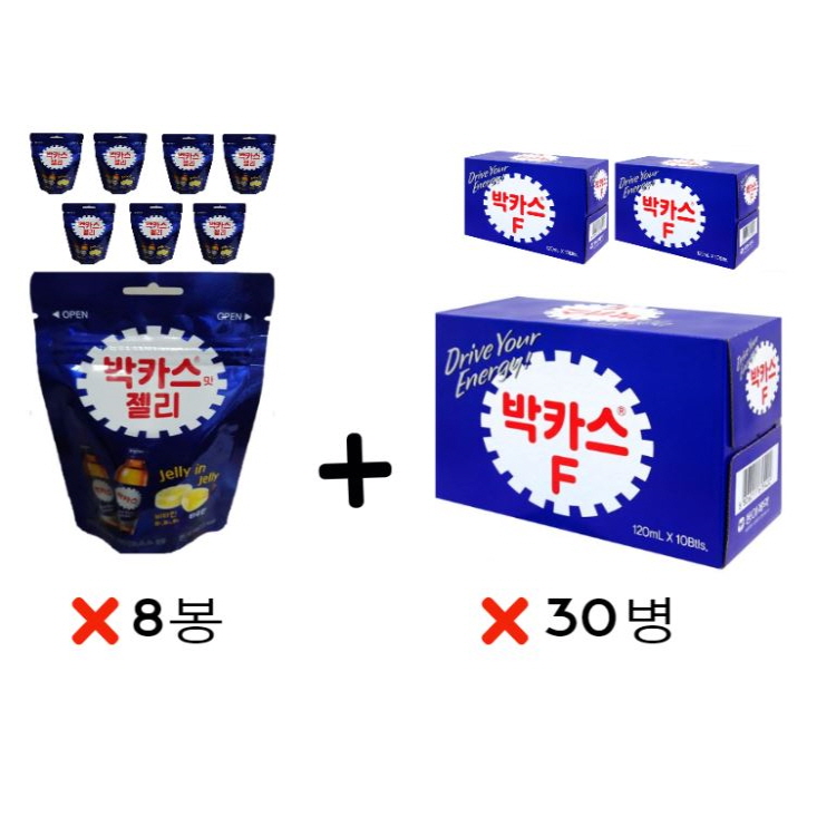 인지도 있는 박카스 박카스F 30병 + 맛 젤리 8봉지, 1set 추천합니다