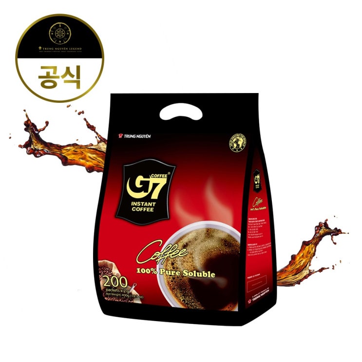 최근 인기있는 G7 G7커피 블랙커피 200T 베트남커피 수입커피, 단품 추천해요 최근 인기있는 G7 G7커피 블랙커피 200T 베트남커피 수입커피, 단품 추천해요