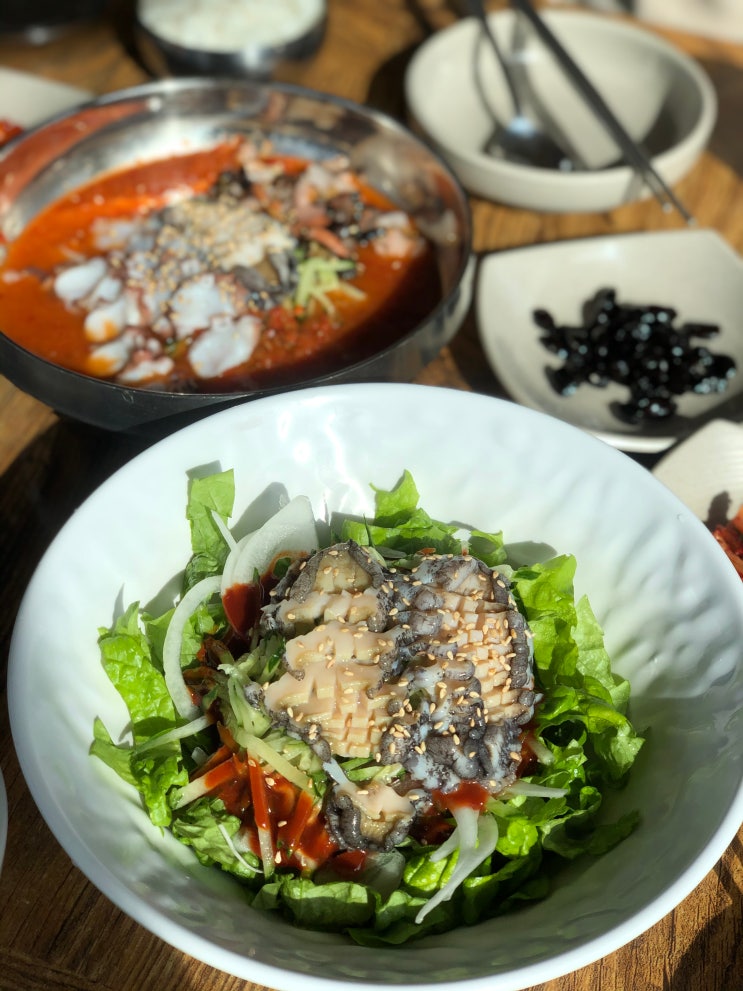  애월 오션뷰 물회 맛집 제주도 곽지 해녀의집