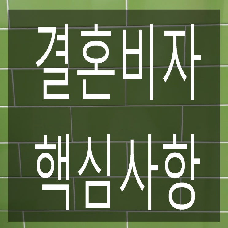  결혼비자 F-6(F6) 서류중 핵심사항 3가지(최초 만난 경위, 소득요건,언어소통 요건) 해결하기(1)