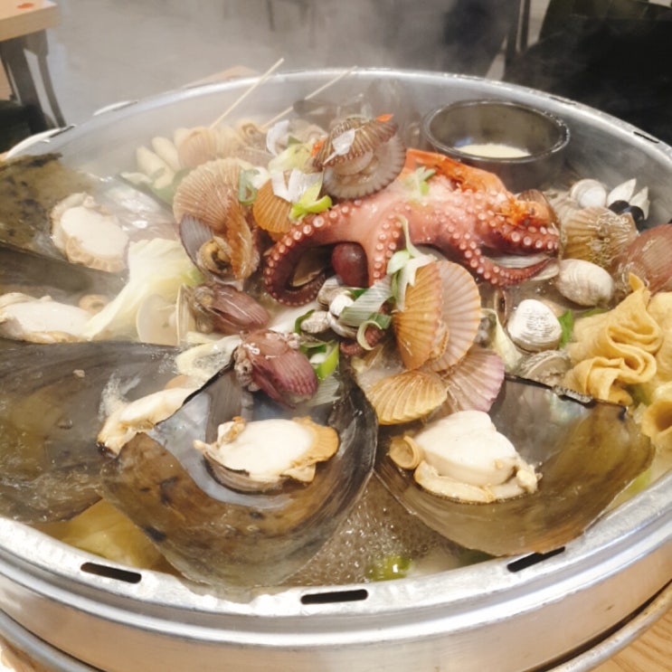  충주 택이네 조개전골 칼국수 재방문