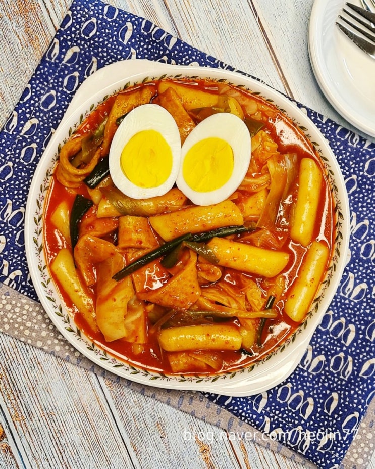 국물떡볶이 기본 떡볶이 레시피 간식으로 즐기는 분식메뉴