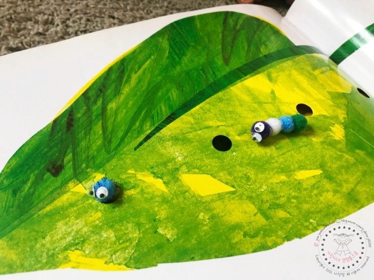  [엄마표독후/38개월] 에릭칼 '배고픈애벌레'(The Very Hungry Caterpillar by Eric Carle)독후활동