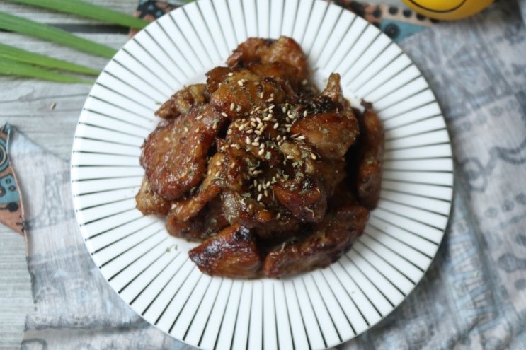 간장돼지불고기 양념 맛있게 만들기 돼지목살 요리