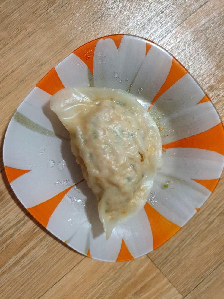  건강한 야채 두부 만두