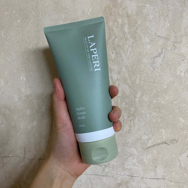  예민피부에게 추천해주는 진정관리팩으로 좋은 라페리 하이드로 오션 마스크
