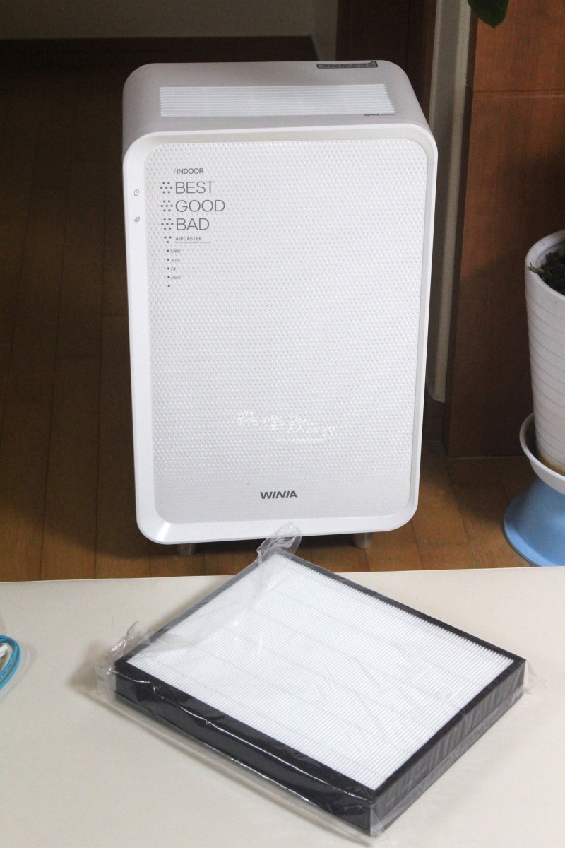 위니아공기청정기 필터 구매 및 교체방법 EPA14C0AEW 에어캐스터 먼지방어사령부