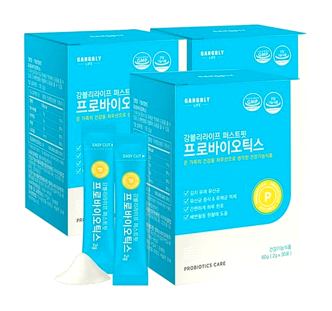  강블리라이프/퍼스트 핏 프로바이오틱스 유산균 효능·복용법