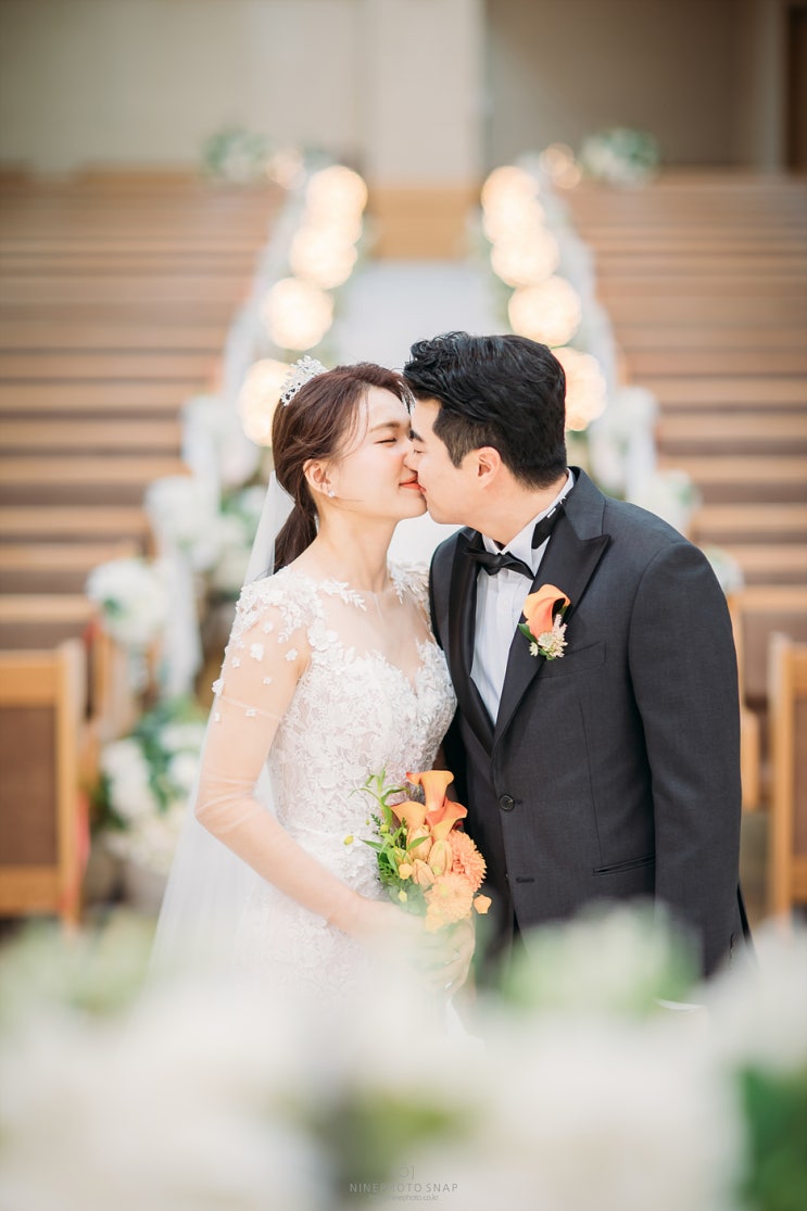  은혜와진리교회 안양성전 본식스냅 [나인포토스냅] 교회 결혼식 / 기독교 예식