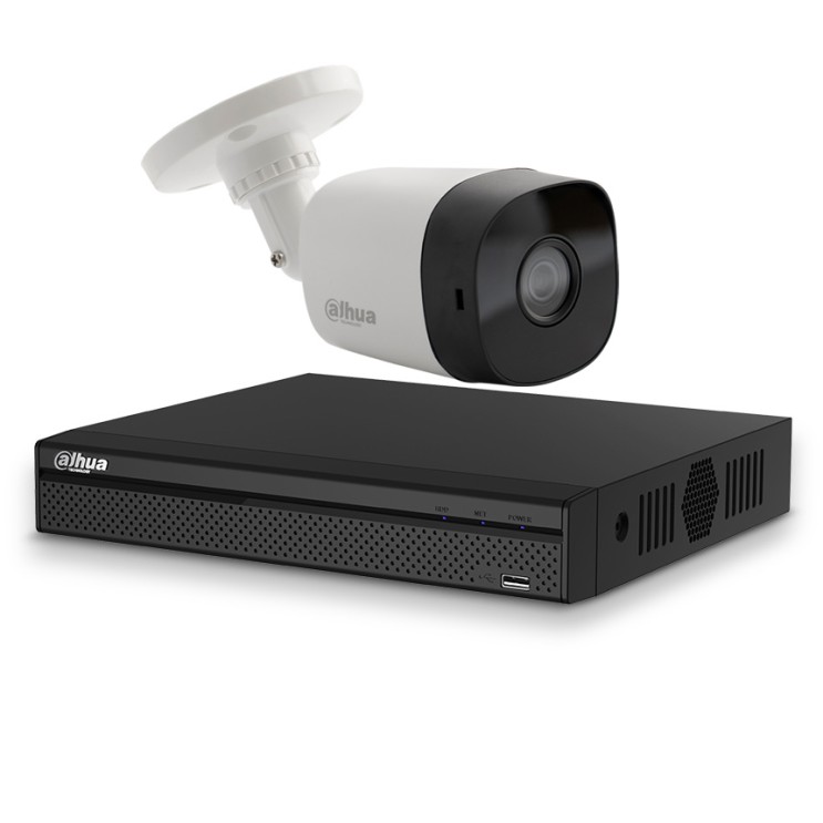 구매평 좋은 다후아 방범용 CCTV 실외 감시 뷸렛카메라 설치세트 HDD 1TB, 녹화기(DH-XVR5104HS-X1), 실내 뷰렛 카메라(DH-HAC-B1A21N)(로켓배송) 좋