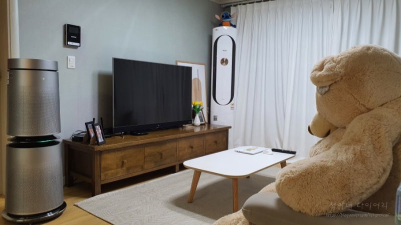 LG 퓨리케어 360도 공기청정기 펫 사용방법 솔직리뷰