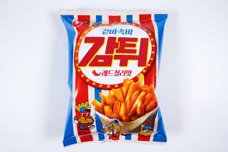  마트 편의점 과자 추천 농심 겉바속바 감튀 레드칠리맛 #내돈내산