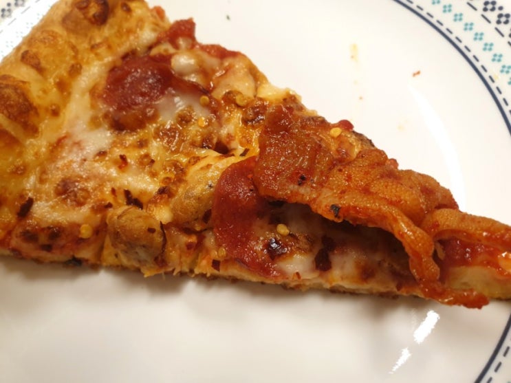 파파존스 스파이시 이탈리안 피자, 페퍼로니 피자 호미불닭발 송도점