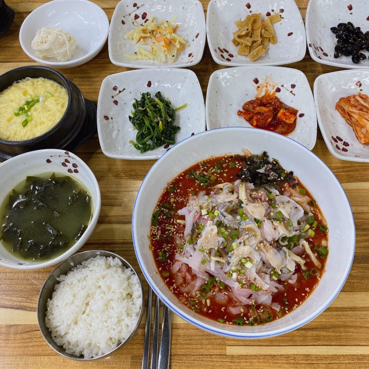  동해물회 / 북구맛집 / 브라더모터스