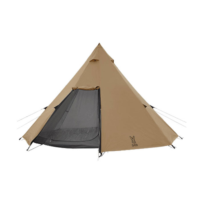 후기가 정말 좋은 DOD 도플갱어 원폴 텐트 L 8인용 T8-200-TN / DOD Tipy Tent One Pole Tent T8-200-TN ···