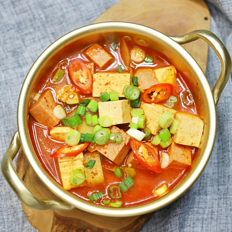  [스팸요리 고추장찌개]칼칼한 찌개종류 스팸 감자 고추장찌개