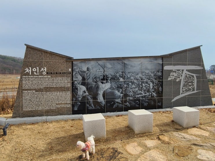  복원중인 처인성 둘레길 산책