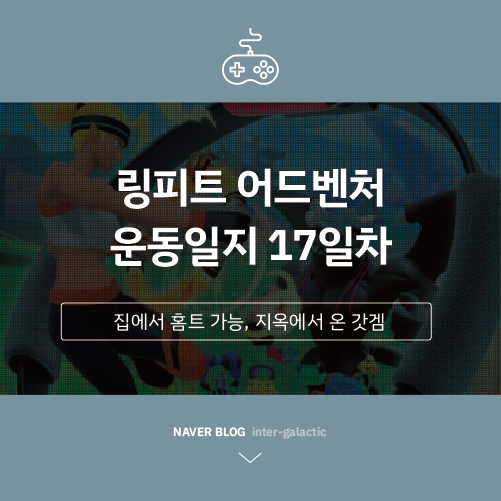  링피트 운동일지 #17일차