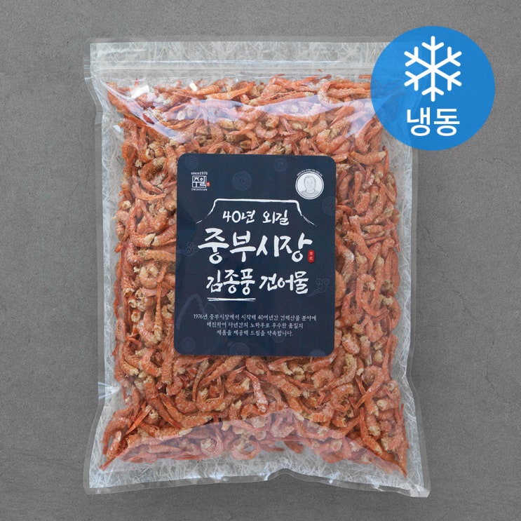 인기 많은 주일 40년 외길 중부시장 김종풍 국산 두절새우 (냉동), 460g, 1개(로켓배송) 좋아요