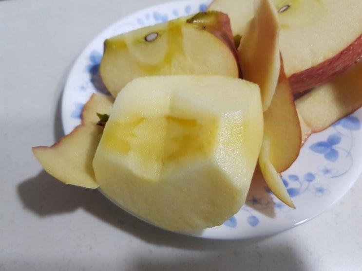 산지애 세척사과,미시마 사과.씻어나온 사과