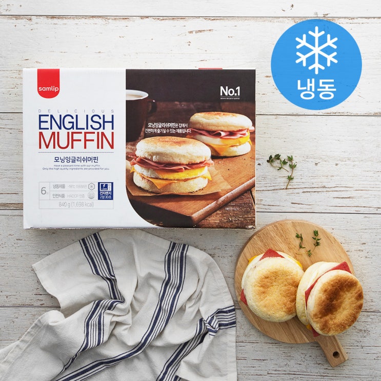 핵가성비 좋은 삼립 모닝 잉글리쉬 머핀 6개입 (냉동), 140g, 6개(로켓배송) ··· 핵가성비 좋은 삼립 모닝 잉글리쉬 머핀 6개입 (냉동), 140g, 6개(로켓배송) ···