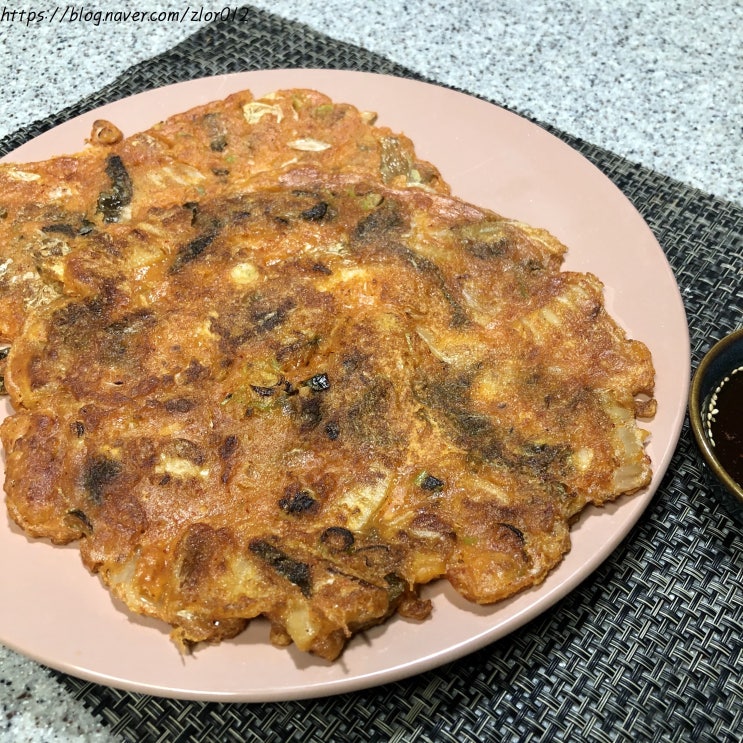  [김치전 레시피] 가운데까지 바삭하게 제일 쉬운 꿀팁!