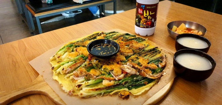  구미 금오산 맛집, 선녀와 나무꾼(해물 파전, 막걸리, 동동주, 수제비)