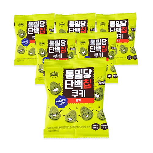 선택고민 해결 다신샵 통밀당 단백칩 쿠키 말차, 40g, 6개입(로켓배송) 추천합니다