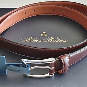 브룩스브라더스(Brooks Brothers) 남성 브라운 정장 벨트 추천