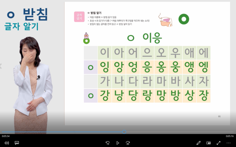 한글떼기 받침-받침 공부 쉽게 하는 법 : 네이버 블로그