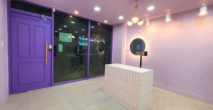  양산 보랏빛 베이커리 리모델링 현장 | 부산건축자재 부산리모델링