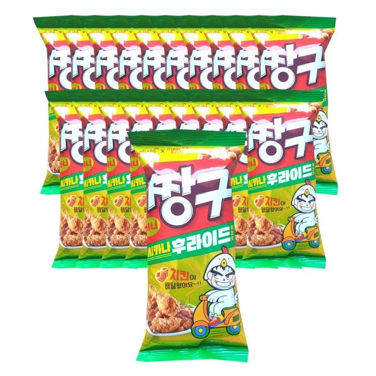 인지도 있는 삼양 미니 짱구 멕시카나 후라이드치킨맛 57g x 20개, 디더블유 1 좋아요