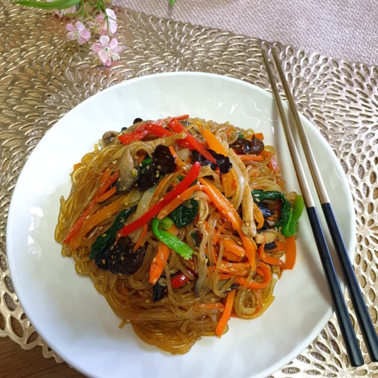  불지않는잡채 만들기 친정엄마표 찐 맛있는 황금레시피