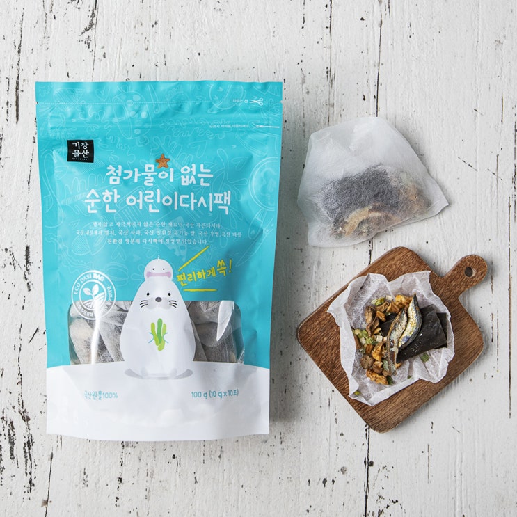 인기 많은 기장물산 첨가물이 없는 순한 어린이다시팩, 100g, 1개(로켓배송) ···