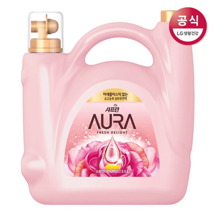 인지도 있는 샤프란 아우라 섬유유연제 프레쉬딜라이트 스윗만다린 5.5L, 1개 좋아요 인지도 있는 샤프란 아우라 섬유유연제 프레쉬딜라이트 스윗만다린 5.5L, 1개 좋아요