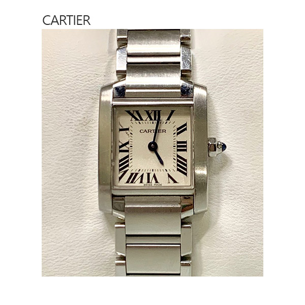 잘나가는 (중l고) 까르띠에CARTIER 탱크 프랑세즈 SM 스틸 여성 ··· 잘나가는 (중l고) 까르띠에CARTIER 탱크 프랑세즈 SM 스틸 여성 ···