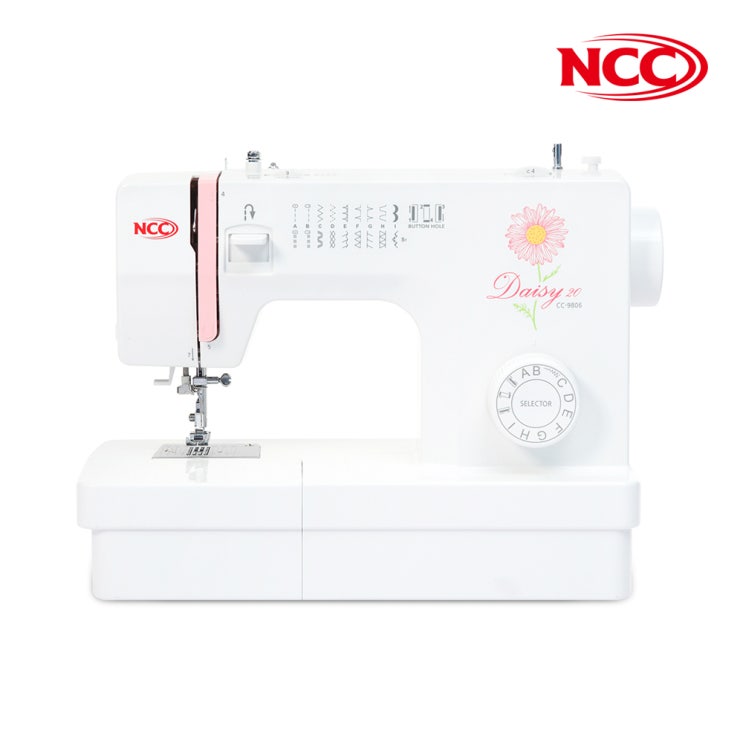 선택고민 해결 NCC 데이지20 CC-9806 가정용 미싱, 혼합색상, 옵션02. 데이지20+특별선물+바느질필수부자재 추천해요