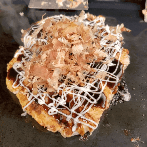  일본 오코노미야끼 맛집에서 몬자야끼 맛있게 먹고왔어요