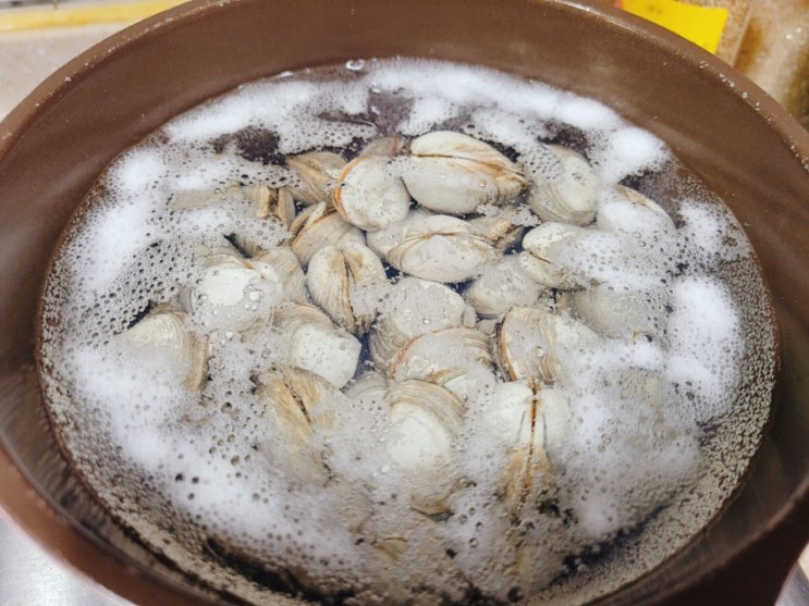  동죽조개탕 끓이는 법