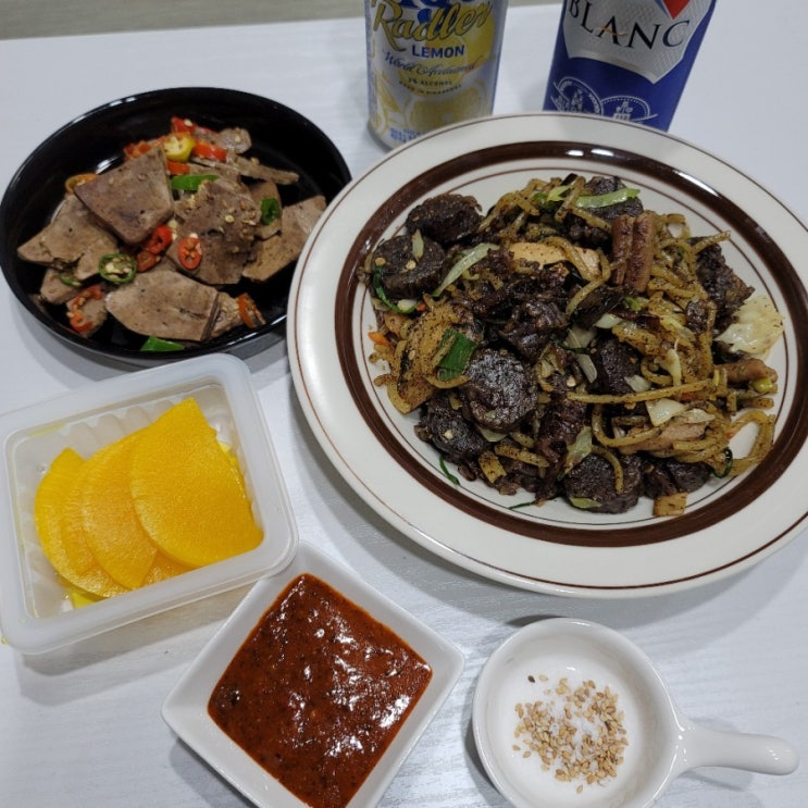  [신림 순대 택배] 원조민속 순대타운 신림역 '전주익산집'
